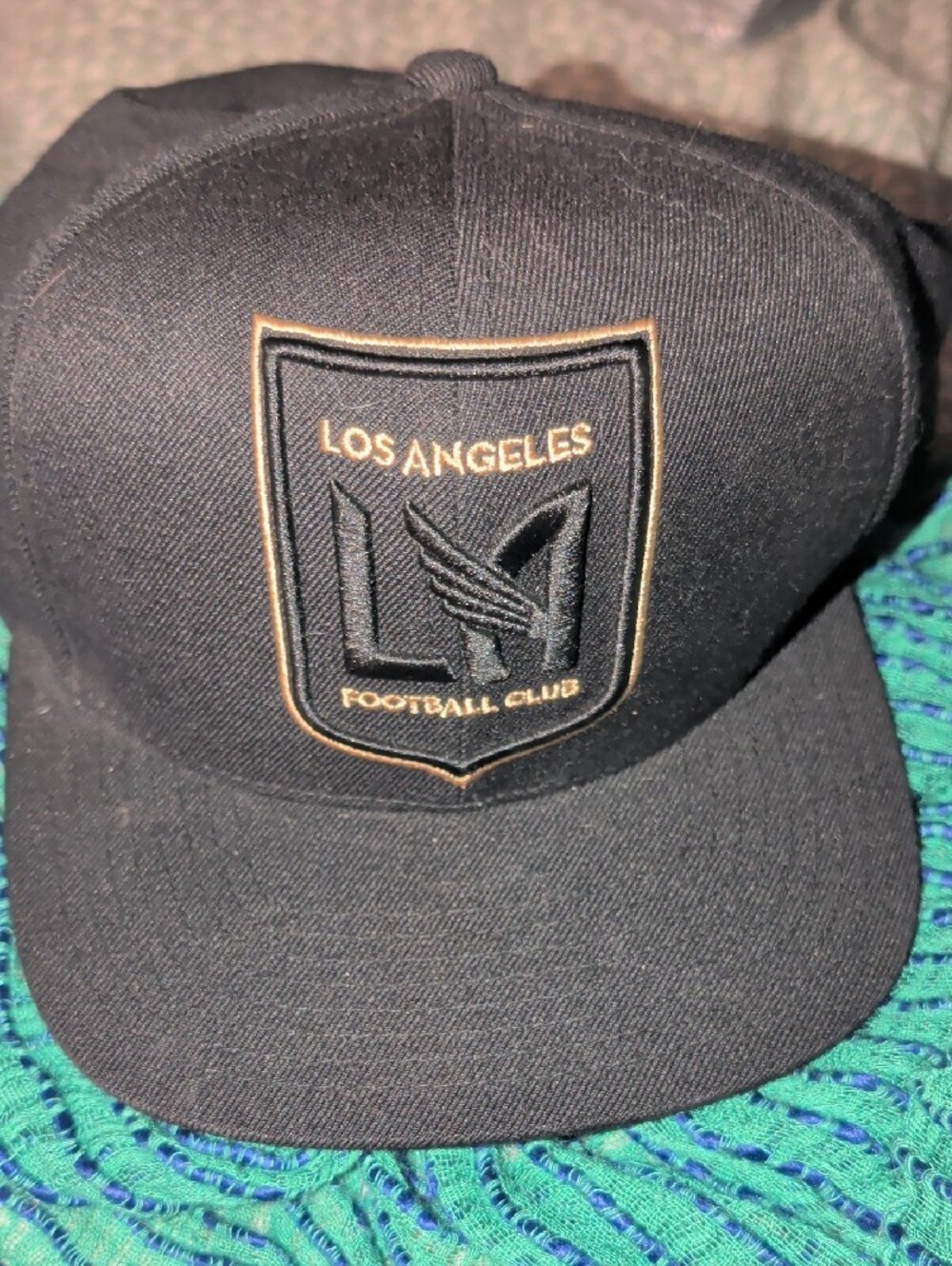 Mitchell & Ness Black LAFC Snapback Hat LA football Club Cap